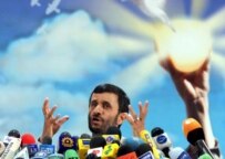 Iranian President Ahmadinejad has said no one can deprive Iran of its nuclear technology (epa)