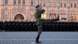 Репетиция парада Победы на Красной площади
