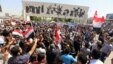 Shi'a Rally Outside Baghdad's Green Zone