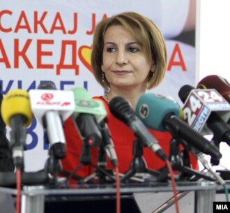 Вицепремиерката за европски прашања Теута Арифи.
