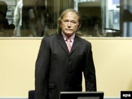 Vlastimir Đorđević u sudnici Haškog tribunala 2007. godine