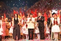 Gala celebration in Bishkek on March 24 (RFE/RL)