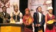 Айтыскер ақындар (солдан оңға қарай): Серікзат Дүйсенғазин, Сара Тоқтамысова, Күмісай Сәрсенбаева, Бақыт Жағыпарұлы, Айнұр Тұрсынбаева. Алматы, 21 наурыз 2010 жыл.