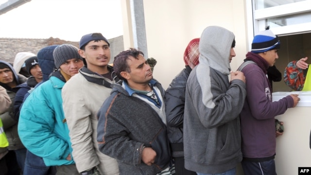 پناهجویان افغان در فرانسه
