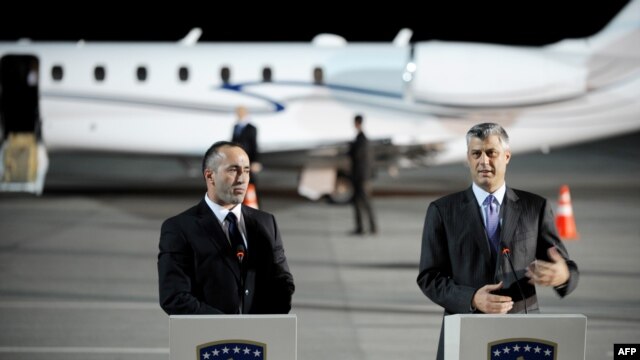Ramush Haradinaj dhe Hashim Thaçi