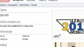 Oglas o prodaji glasa