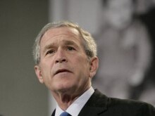 U.S. -- President George W. Bush delivers remarks at the US Holocaust Memorial Museum, 18Apr2007