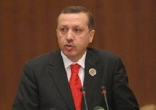 Sudan/Turkey - Turkish Prime Minister Recep Tayyip Erdogan during the opening session of the annual summit of the Arab League in Khartoum, 28 Mar. 2006