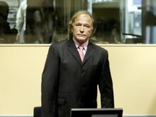 Netherlands - Former Serb General Vlastimir Djordjevic appears in front of the International Criminal Tribunal for the former Yugoslavia (ICTY) in The Hague on charges from Kosovo in 1999, 19Jun2007