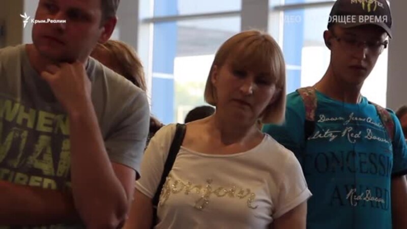 Первое свидание мамы Кольченко с сыном после голодовки (видео)