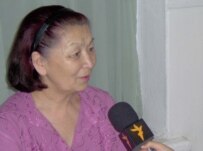 Sezim crisis center director Byubyusara Ryskulova (RFE/RL)