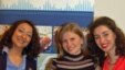 Vaclav Havel Journalism Fellows Tahmina Taghiyeva, Irina Gotisan and Seda Stepanyan, at a 9 April panel discussion at the Czech Embassy in Washington, DC.