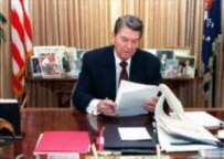 U.S. President Ronald Reagan (undated AFP file photo)