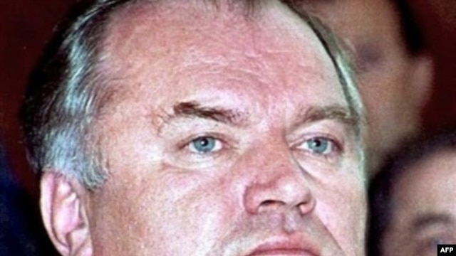 Bosnian Serb commander Ratko Mladic in 1995