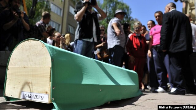 Protest protiv nasilja u Sarajevu, 9.5.2012.