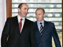 Kocharian and Putin met in Sochi in January (ITAR-TASS)