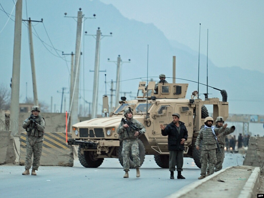 Blast Hits Near U.S. Military Base In Afghan Capital