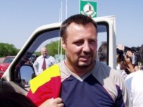 Tudor Petrov-Popa following his release (RFE/RL)