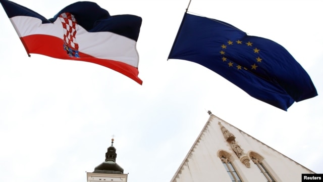 Zgrade Hrvatske i EU
