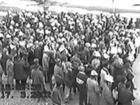 The original Aksy demonstration on March 17, 2002 (RFE/RL)