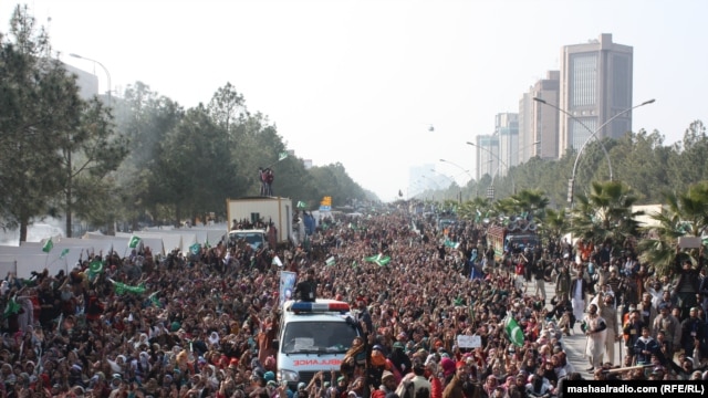 In mid-January, some 50,000 people took to the streets of Islamabad for a rally in support of Muhammad Tahir-ul-Qadri.
