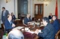 Soviet Union’s State Council discussing a draft union agreement near Moscow on November 13, 1991 (TASS)