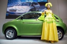 China -- Chery automobile display