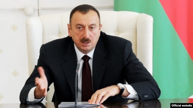 Azerbaijani President Ilham Aliyev: "Enough is enough" (file photo)