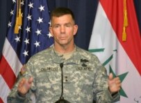 U.S. military spokesman Caldwell (file photo) (epa)