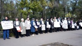 Евгений Жовтисті қолдау шарасы. Орал, 12 қазан 2009 жыл.