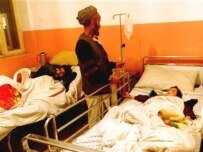 Victims of the blast in a Baghlan hospital