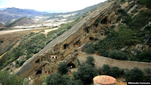 The David Gareja monastery is one of the Georgian Orthodox Church's most sacred sites. 