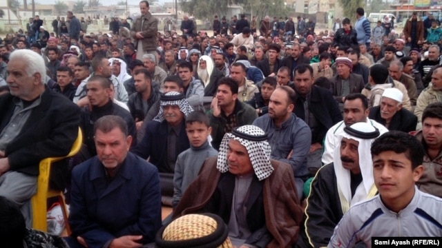 Iraq has seen weeks of demonstrations in predominantly Sunni areas against the Shi'ite-led government of Prime Minister Nuri al-Maliki.