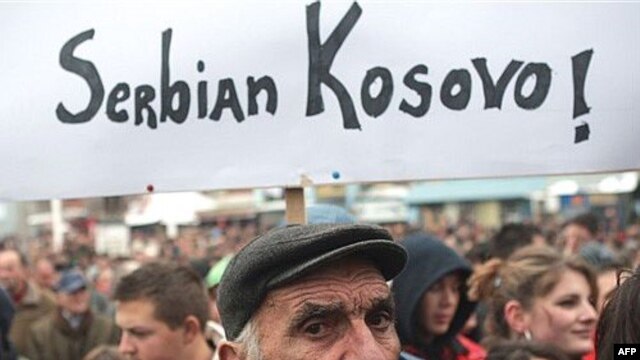 protesti kosovskih Srba protiv raspoređivanja snaga EU na Kosovo, 18. decembar 2007