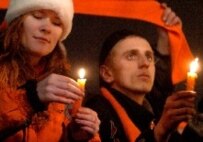 Yushchenko supporters will have to wait some more (photo from 26-27 December rally)