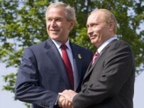 Bush and Putin at the Group of Eight summit in Germany earlier this month (official site)