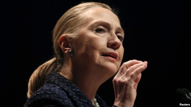 U.S. Secretary of State Hillary Clinton  