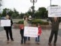 Гаилә ана телендә укытуы дәгъвалап пикетка чыккан
