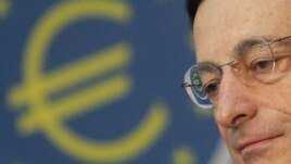 Predsednik Evropske centralne banke Mario Draghi