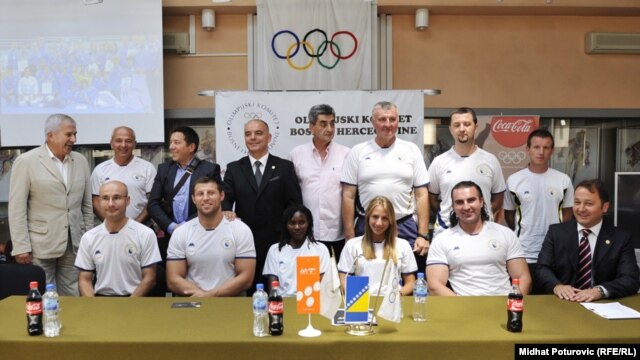 Olimpijski tim BiH, 20. jul 2012.
