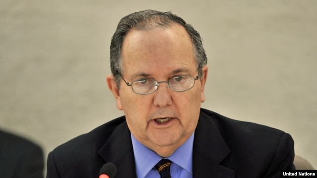 Juan Mendez, the UN's special rapporteur on torture 