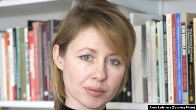 Russian political scientist and author Alena Ledeneva