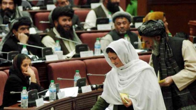 Afghanistan's parliament already has some women representatives