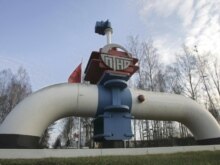 Belarus -- Part of the Druzhba pipeline system in Mozyr, 09Jan2007