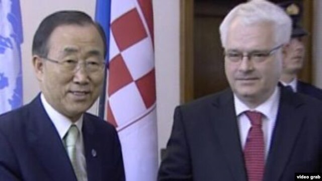 Ban Ki-Moon i Ivo Josipović 
