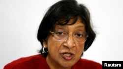 The current UN high commissioner for human rights, Navi Pillay, is stepping down in September.
