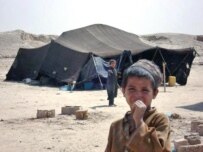 Thousands of Helmand residents have been displaced by violence in the province (RFE/RL)