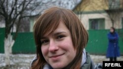 Youth activist Tatsiyana Tsishkevich