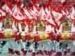 China -- The Preopening Show of the Opening Ceremony of the 2008 Olympic Games at the National Stadium, Beijing, 08Aug2008