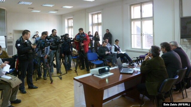 Sa predstavljanja globalnog indeksa korupcije u Zagrenu, 5. prosinac 2012.